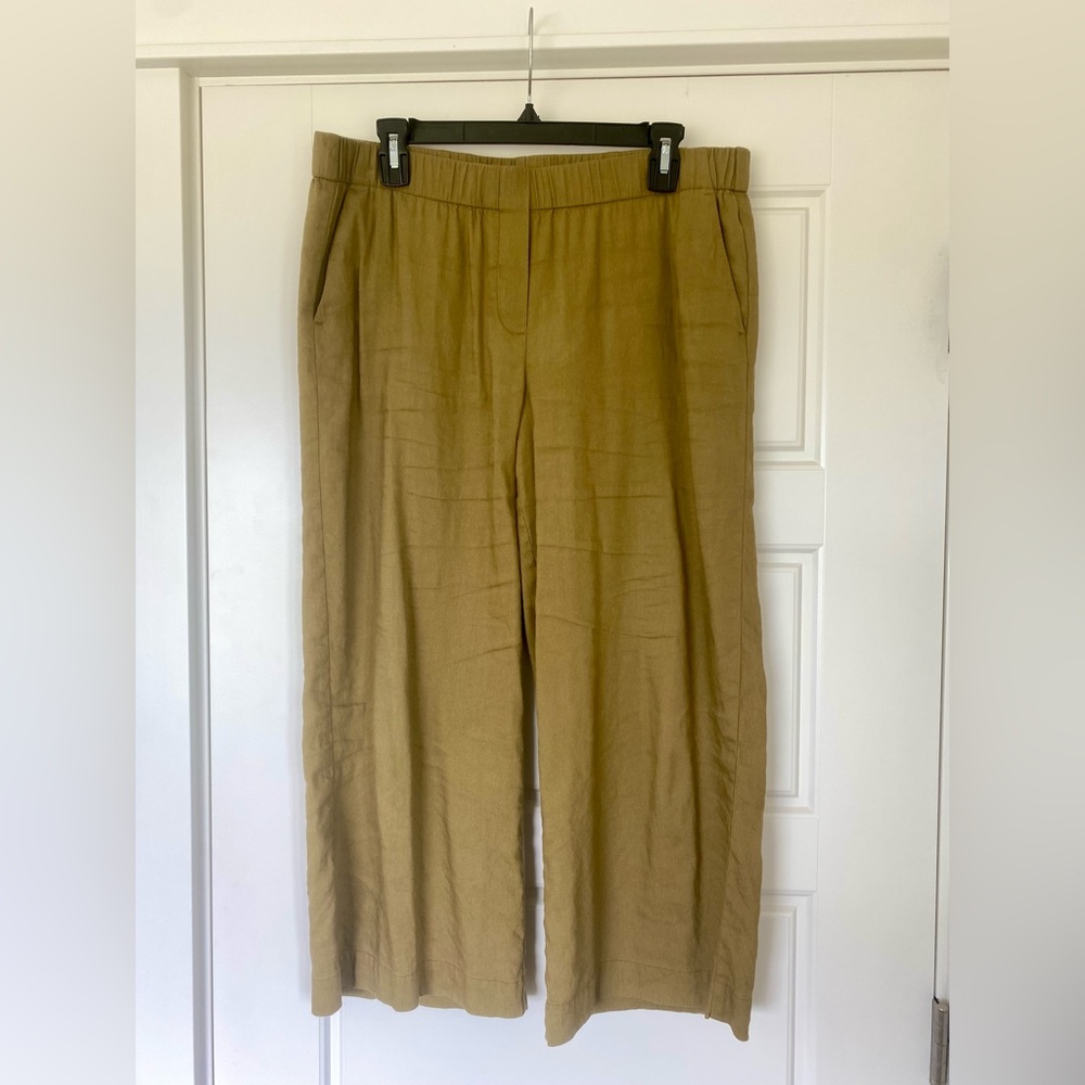 J. Jill Women’s Linen Crop Pants size medium